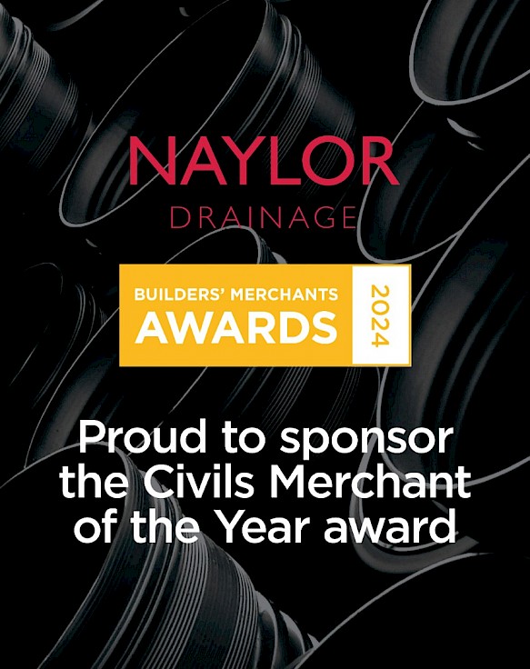 Proud to sponsor the civils merchant of the year award