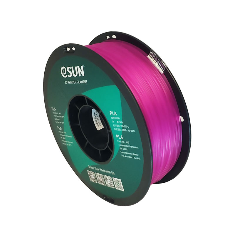 eSUN PLA Glass Purple 1.75mm 1Kg 3D Printing Filament