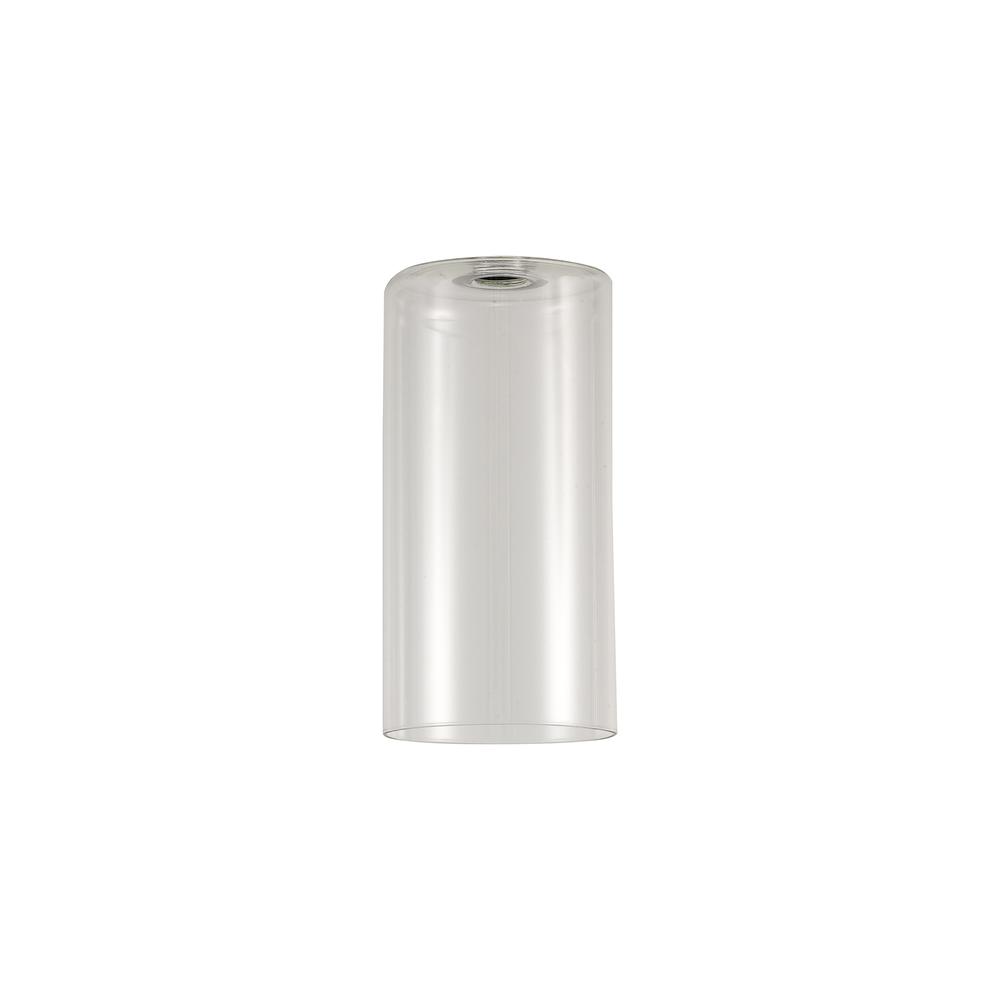 Luxuria Apex 100x200mm Tall Cylinder (A) Clear Glass Shade