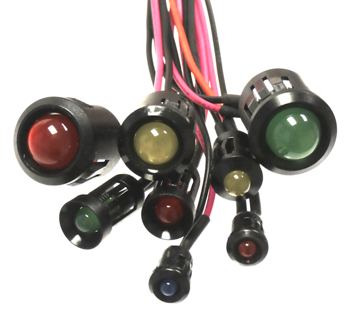 New 6mm addition to our wire ended Pilot Lamp/Indicator Range