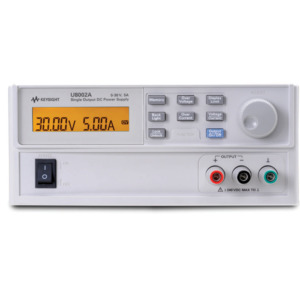 Keysight U8002A/0EM DC Power Supply, Single Output, 30 V, 5 A, 150 W, 104-126 VAC, U8000 Series