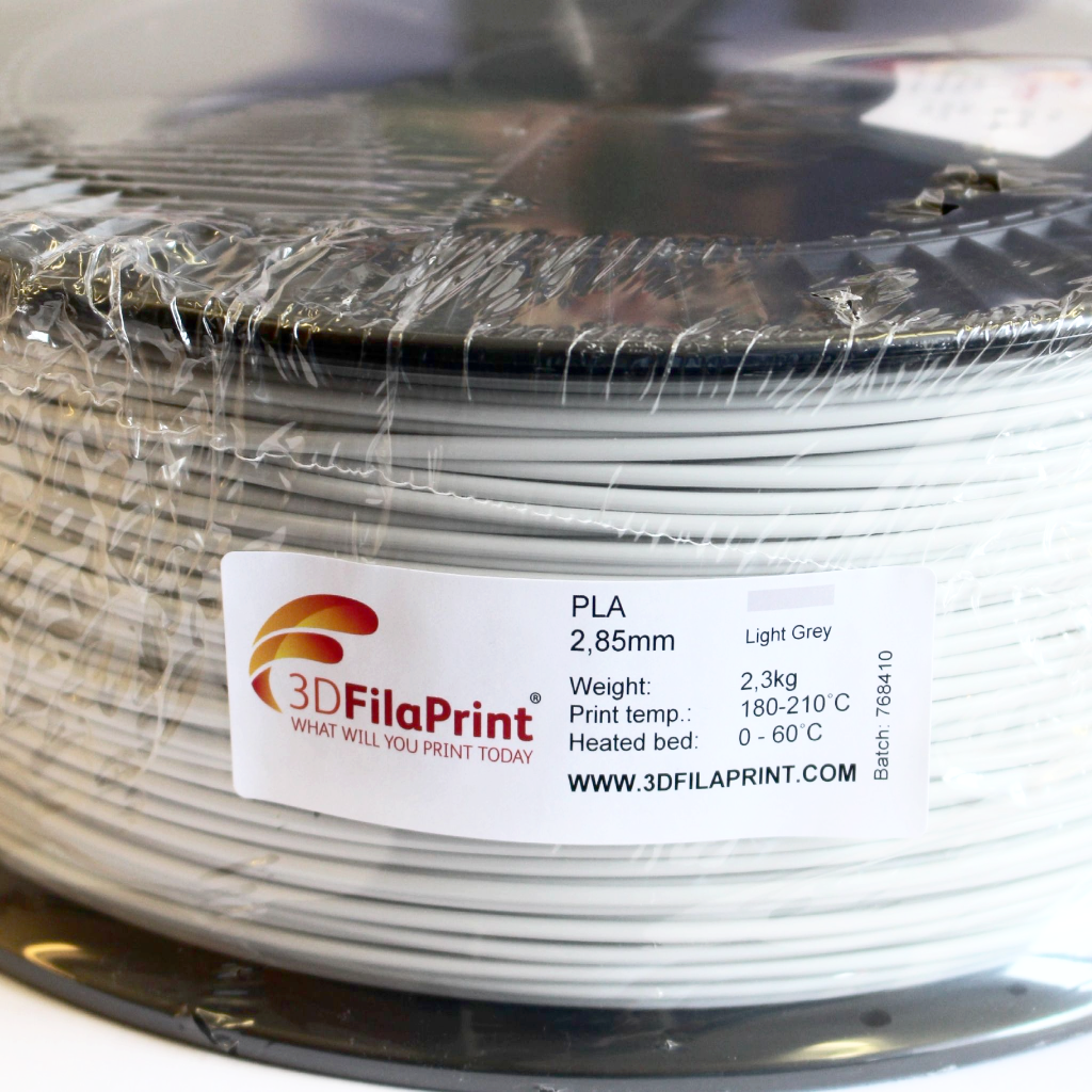 2.3Kg 3D FilaPrint Light Grey Premium PLA 2.85mm 3D Printer Filament