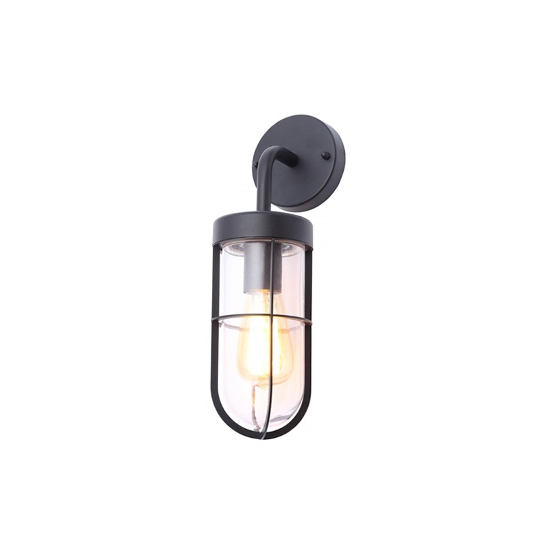 Forum Woking Wall Lantern E27 Black