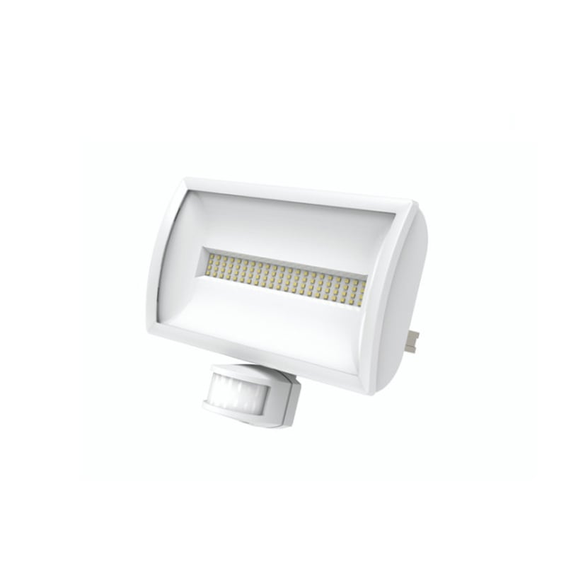 TimeGuard Wide Angle 30W PIR LED Floodlight White