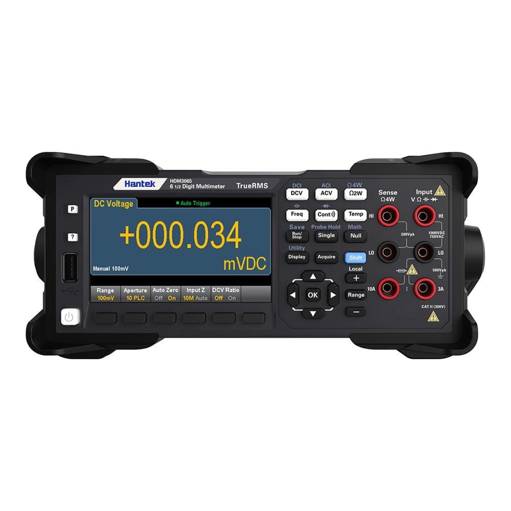 Hantek HDM3065 6� Digit TrueRMS Digital Multimeter - LAN and Real Panel