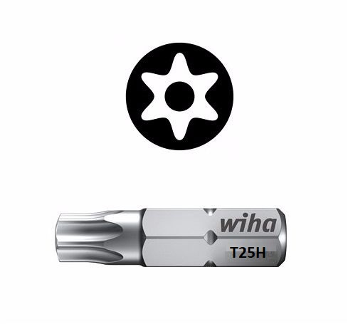 Wiha Standard Bit Pin Torx TX25 x 25mm 01730