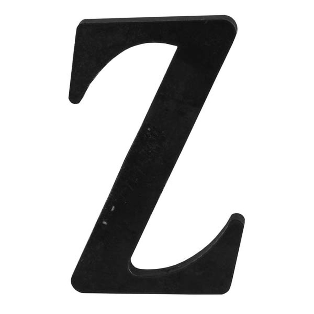 50mm High 3mm Thick Mild Steel Profiled Letter Z