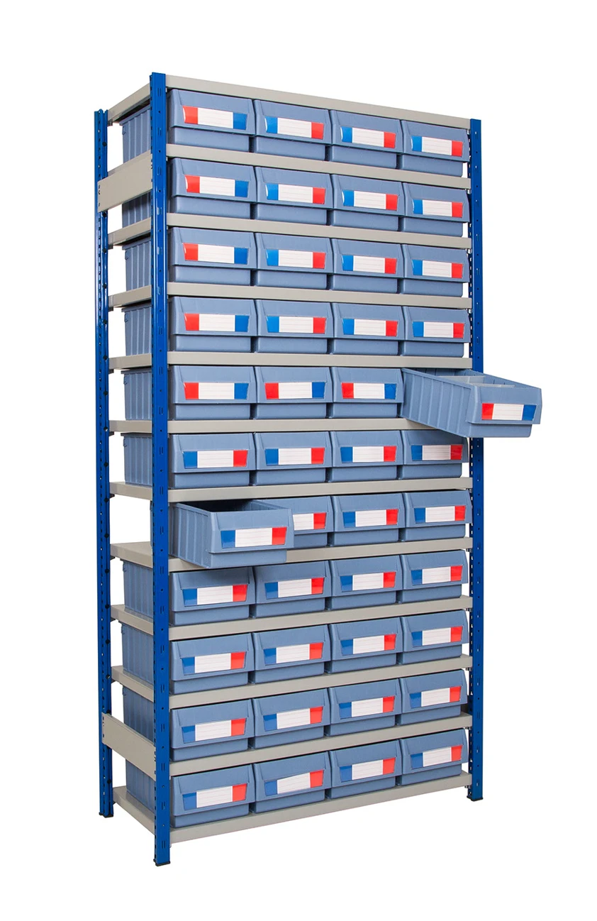 Shelf Trays on Racks- Bay H for Stockrooms