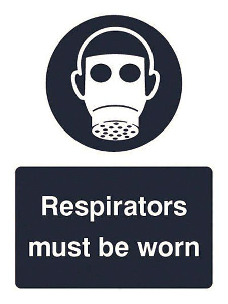 Respirators must be worn