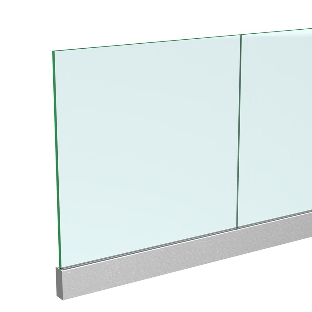 Anodised Base 6020 Channel and Gasket -Includes 21.5mm Glass