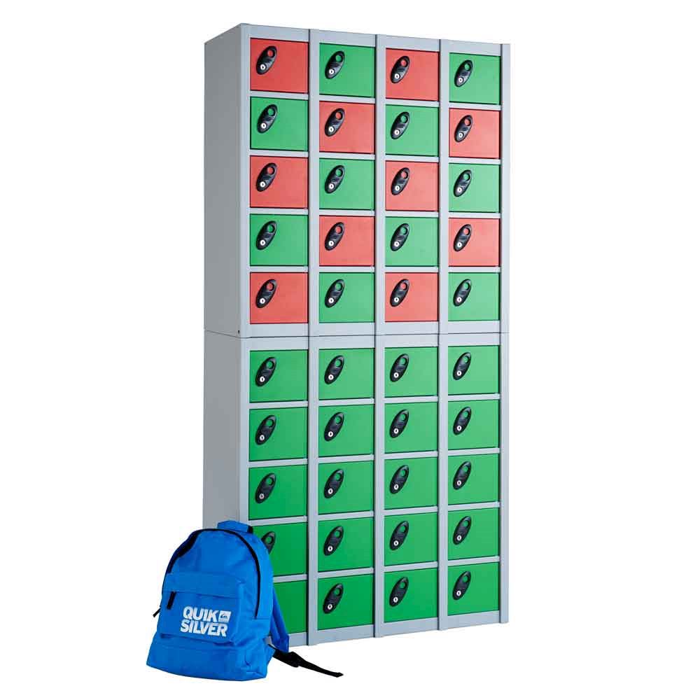 40 Compartment Personal Effects Locker 1880H x 900W x 380D For Personal Effects