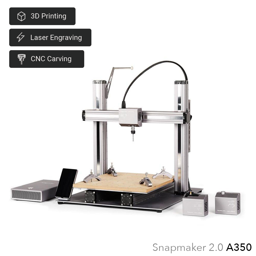 Snapmaker 2.0 Modular 3-in-1 3D Printer - A350