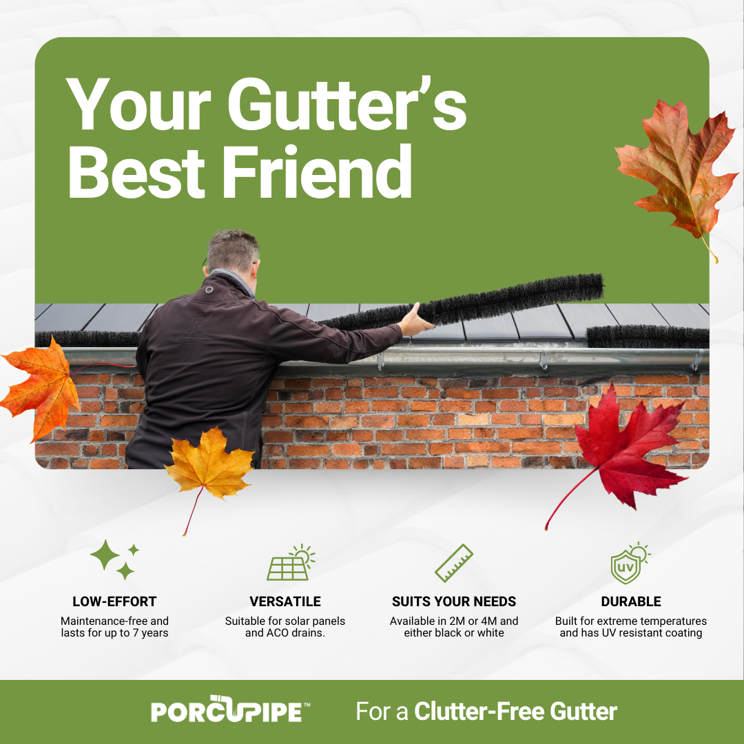 Fengate Fasteners Now Stocking Porcupipe &ndash; The Ultimate Gutter Solution!