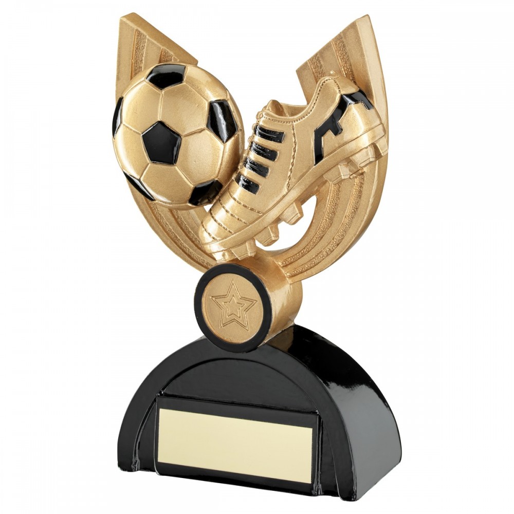 Suppliers Of Gold & Black Football Boot Award - 3 sizes Hertfordshire