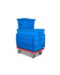 Budget Eco Blue Open Deck Transport Trolley