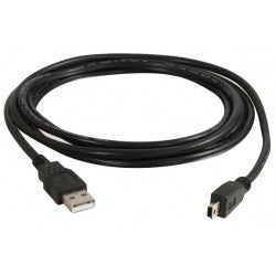 USB2-ABM5-10-MM - USB 2.0 Cables, Male A to Male Mini-B 5-Pin 10ft