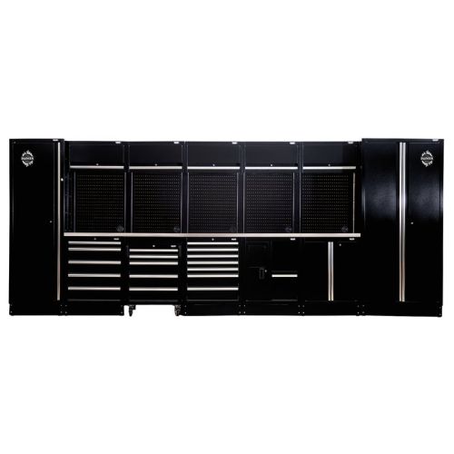 Draper Tools 04391 Bunker Modular Storage Combo With Stainless Steel 25 Piece