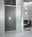 Soft Slider Recessed Sliding Shower Door (73J)