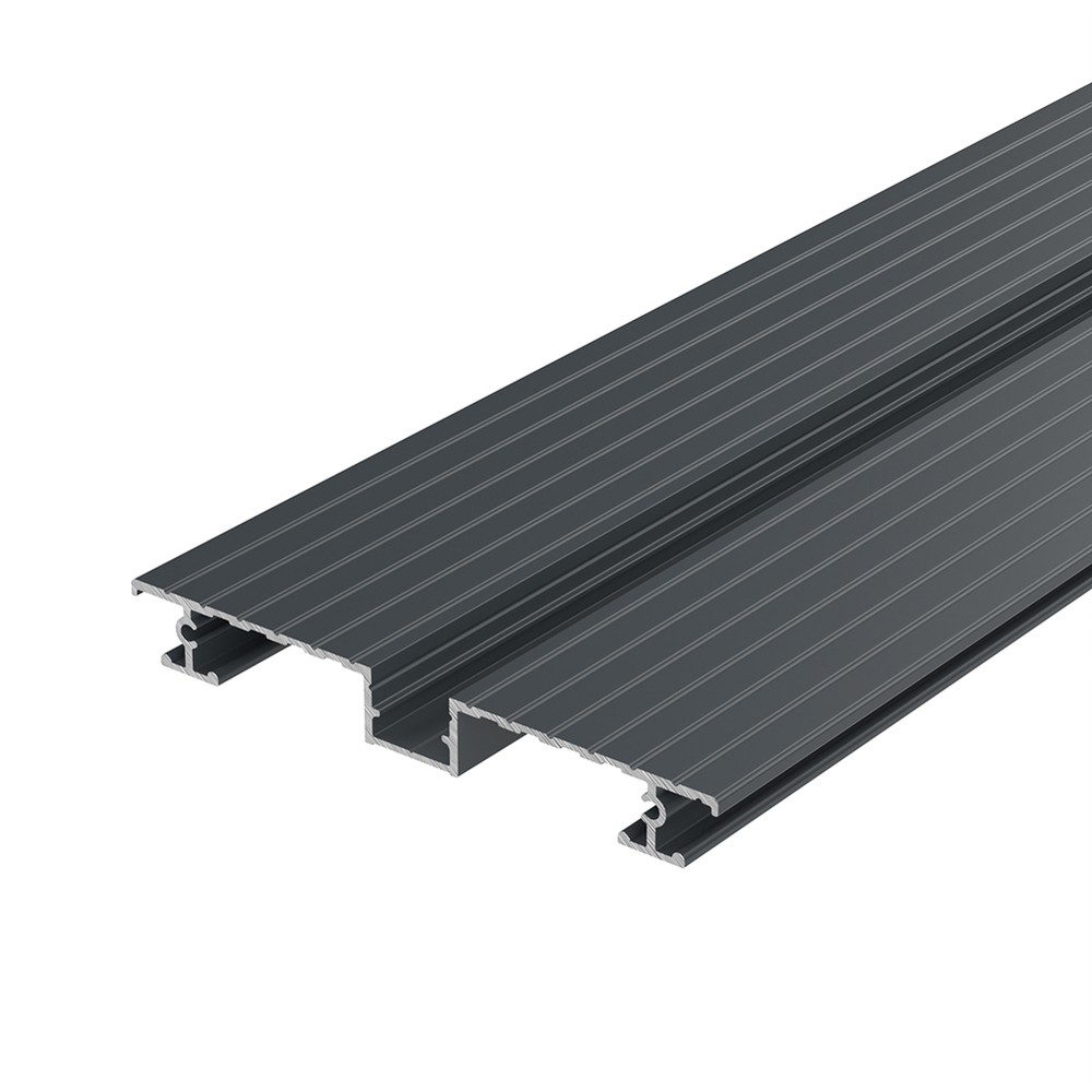 Balcony Board - 150 x 18mm - 6000mm Long Anthracite RAL7016 Anti Slip/Fire Rated