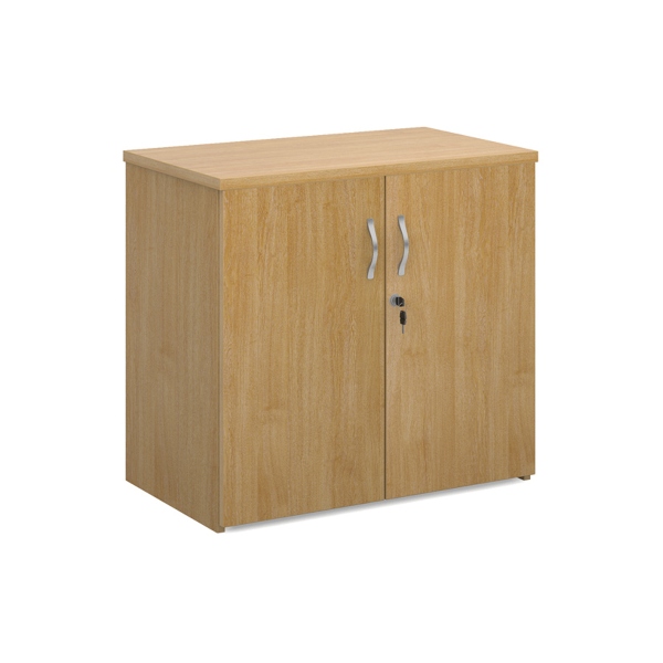 Universal Double Door Cupboard with 1 Shelf - Oak