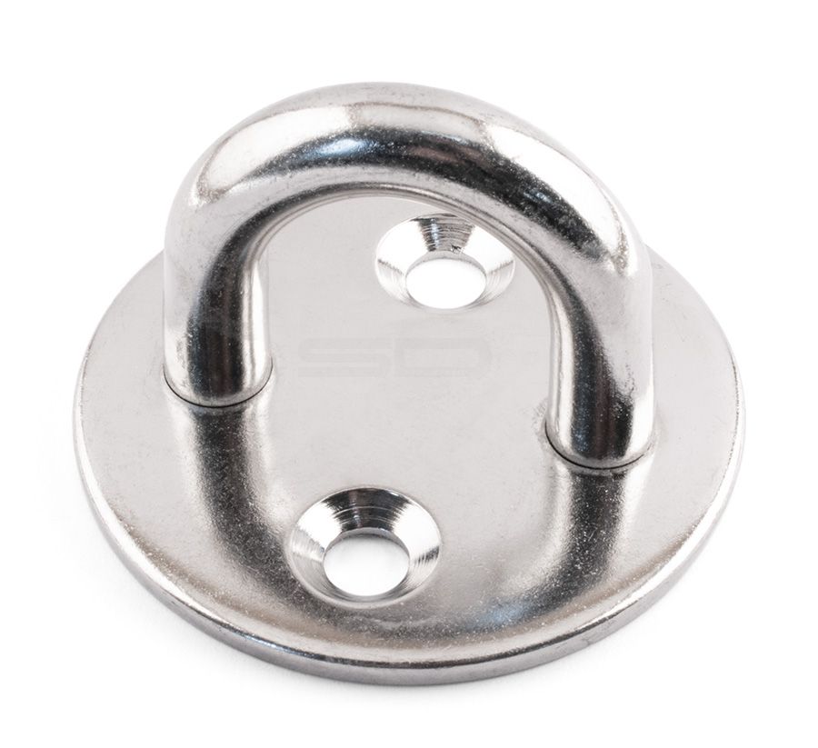 Round Eye Plates - 316 / A4 Stainless Steel