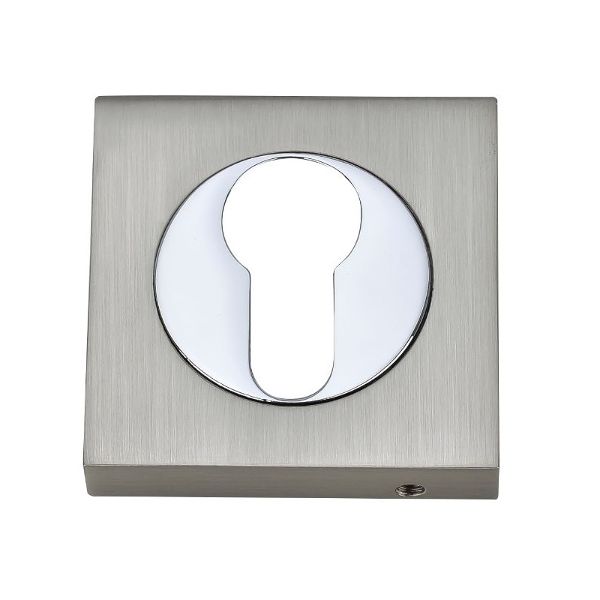 Fortessa Euro Square Escutcheon (Pair) SN/PC