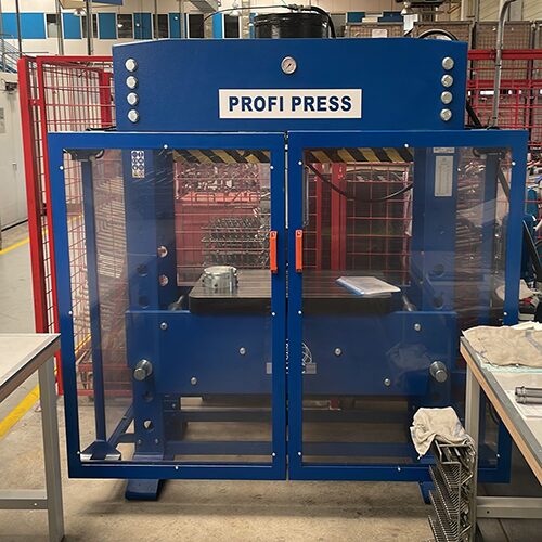 Perspex Enclosure Guarding for Hydraulic Presses