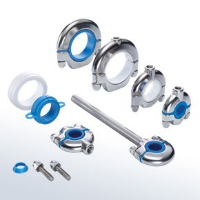 Stauff Hi Clean Stainless Steel Clamps