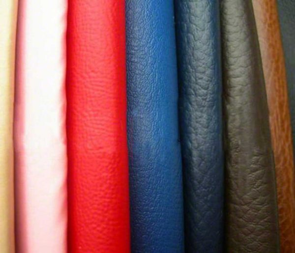 Faux leather cut fabric 55&#34;(140cm) wide Various Colours