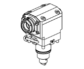 Radial geared-up ratio&#61;1:4 driven tool