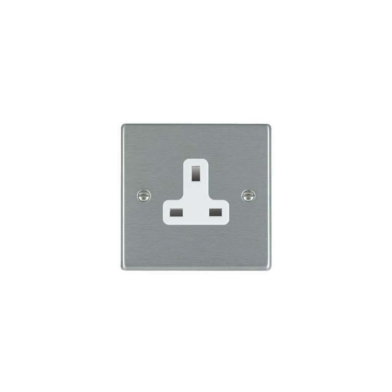 Hamilton Hartland 1 Gang 13A Unswitched Socket WH