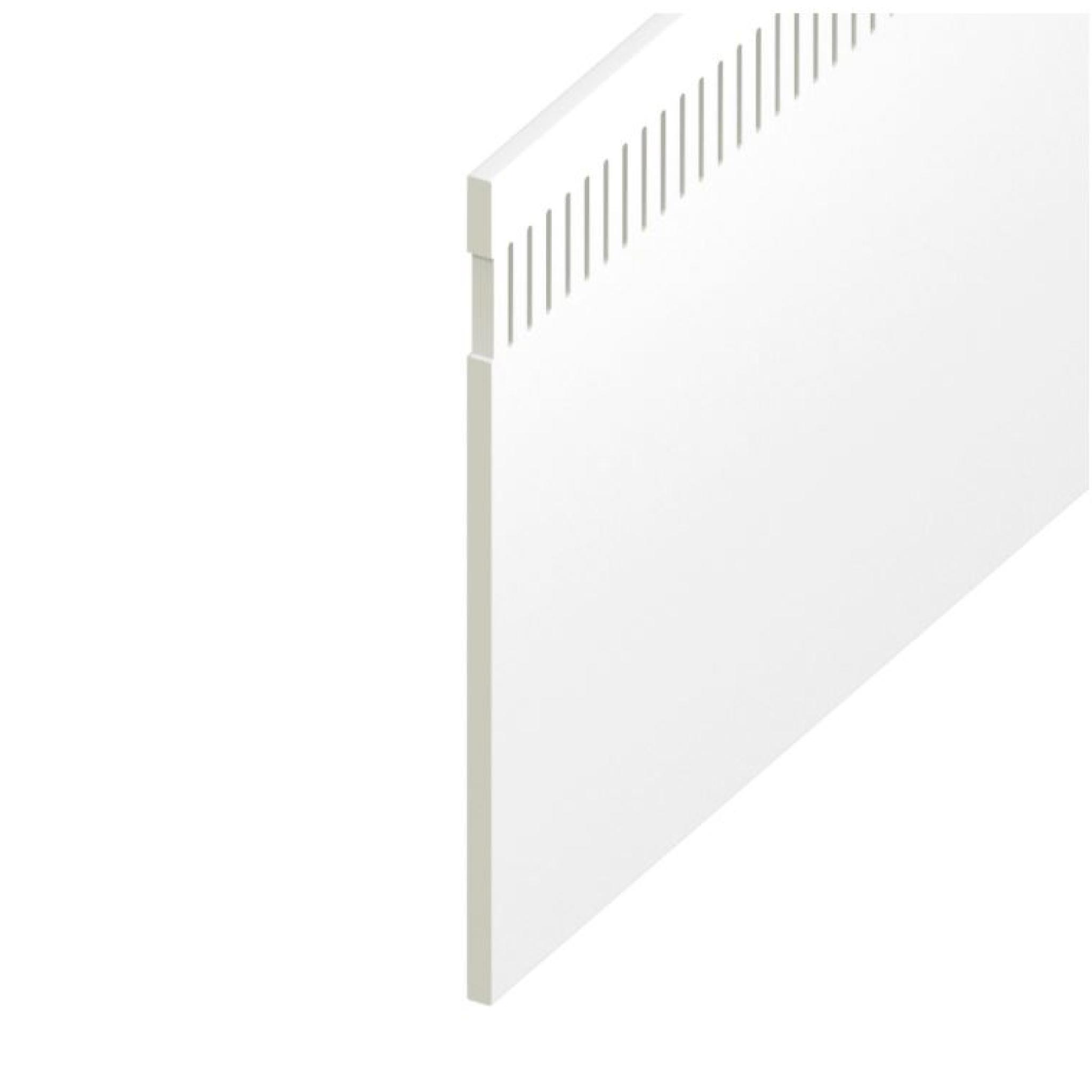 White UPVC Vented Soffit Board