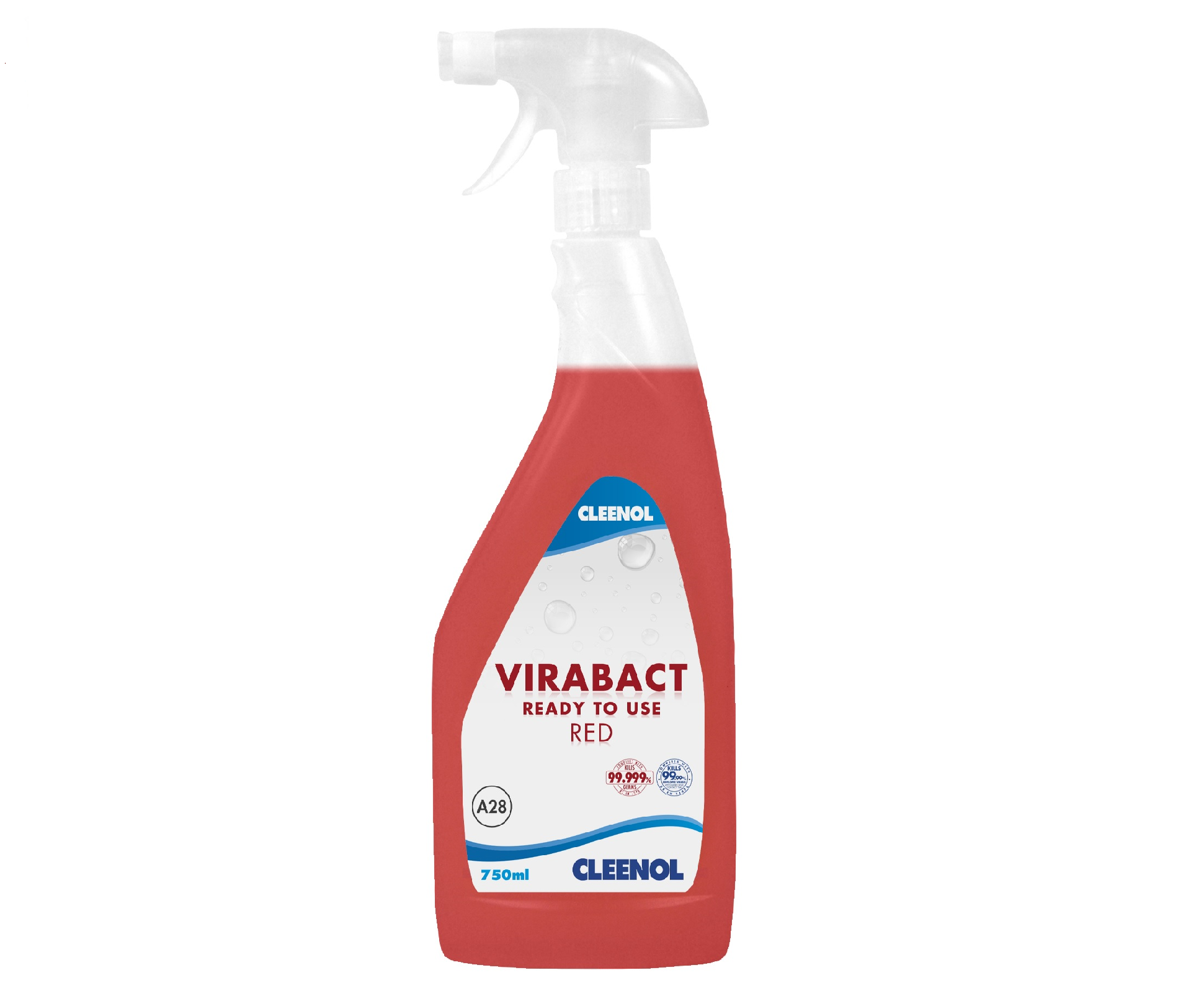 High Quality Virabact ?RED? Multi Surface Cleaner 6x750ml For Schools