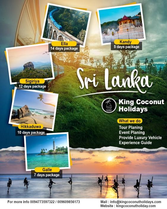 King Coconut Holidays for Sri Lanka Travel