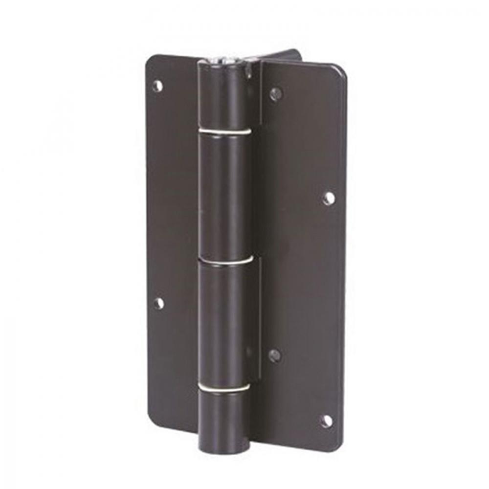 Adjustable Aluminium Self Closing Hinge146x89(Black) For 40-75mm Post - Legs