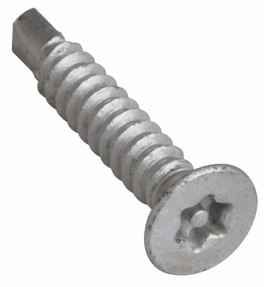 4.8x19mm T25 6-Lobe Pin Countersunk Tek Screw