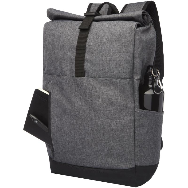 Hoss 15.6'' roll-up laptop backpack