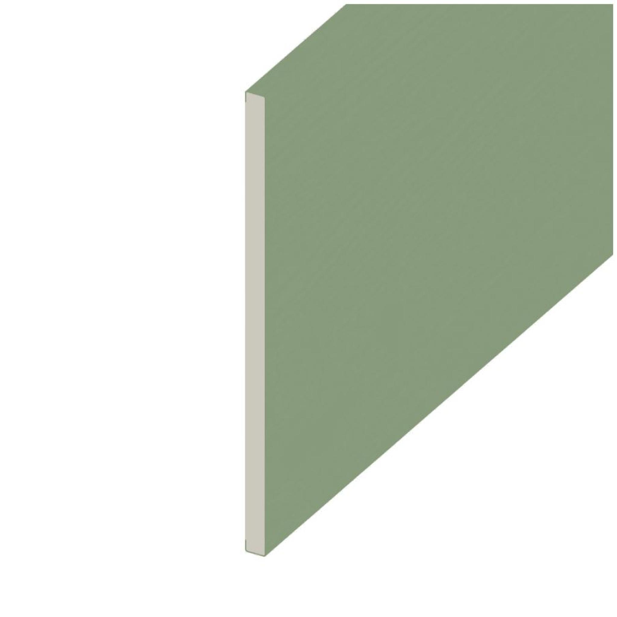 Chartwell Green Plain UPVC Soffit Board