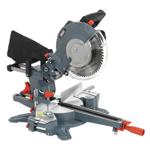 Sealey SMS255 Double Sliding Compound Mitre Saw 250mm