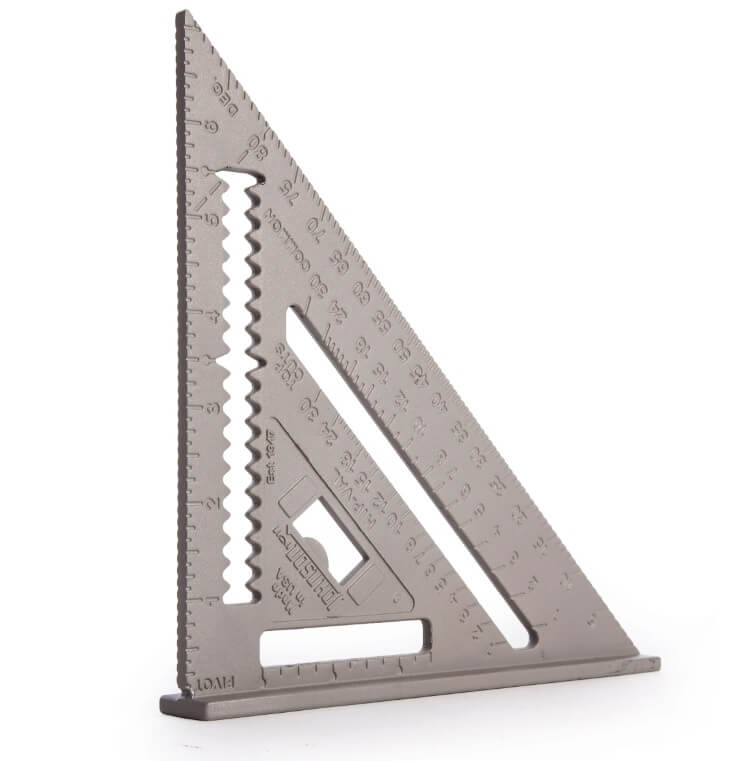 12 in. Johnson Rafter Angle Square Aluminum
