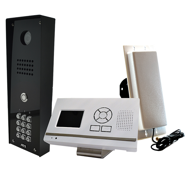 AES 705&#45;HF&#45;IMPK Dect Video Intercom Hands Free