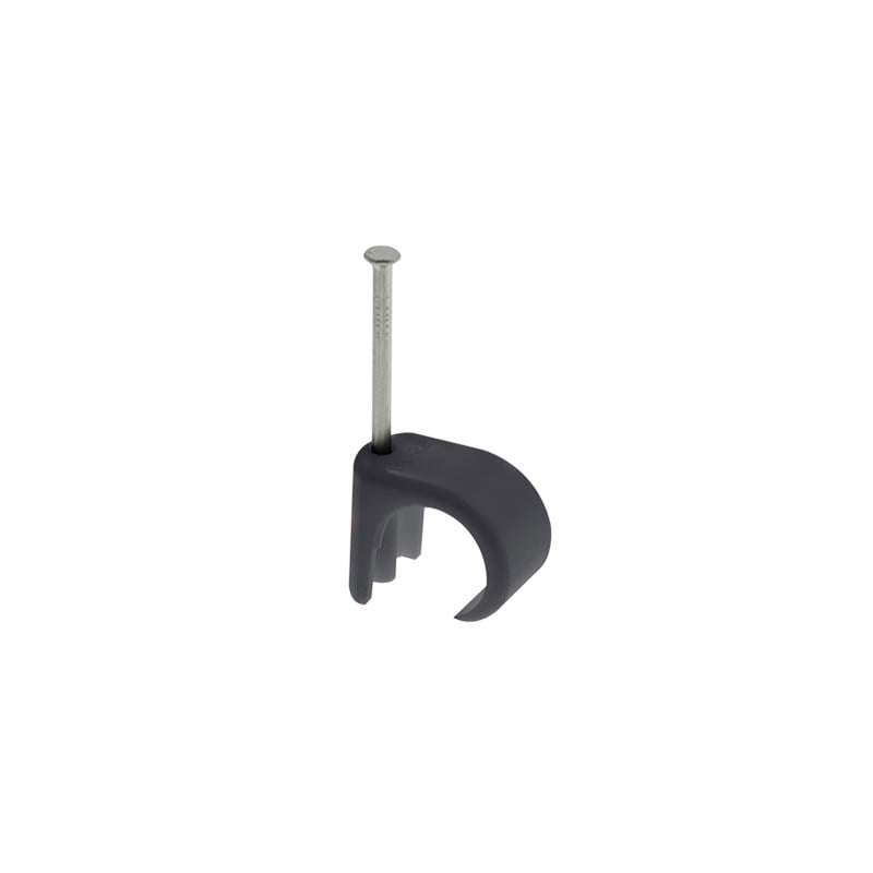 Unicrimp Black Cable Clips for 18-22mm Round Cable Pack of 50