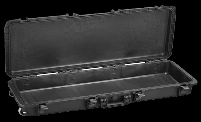 55 Litre Extra Long Wheeled Waterproof Protective Case - No Foam