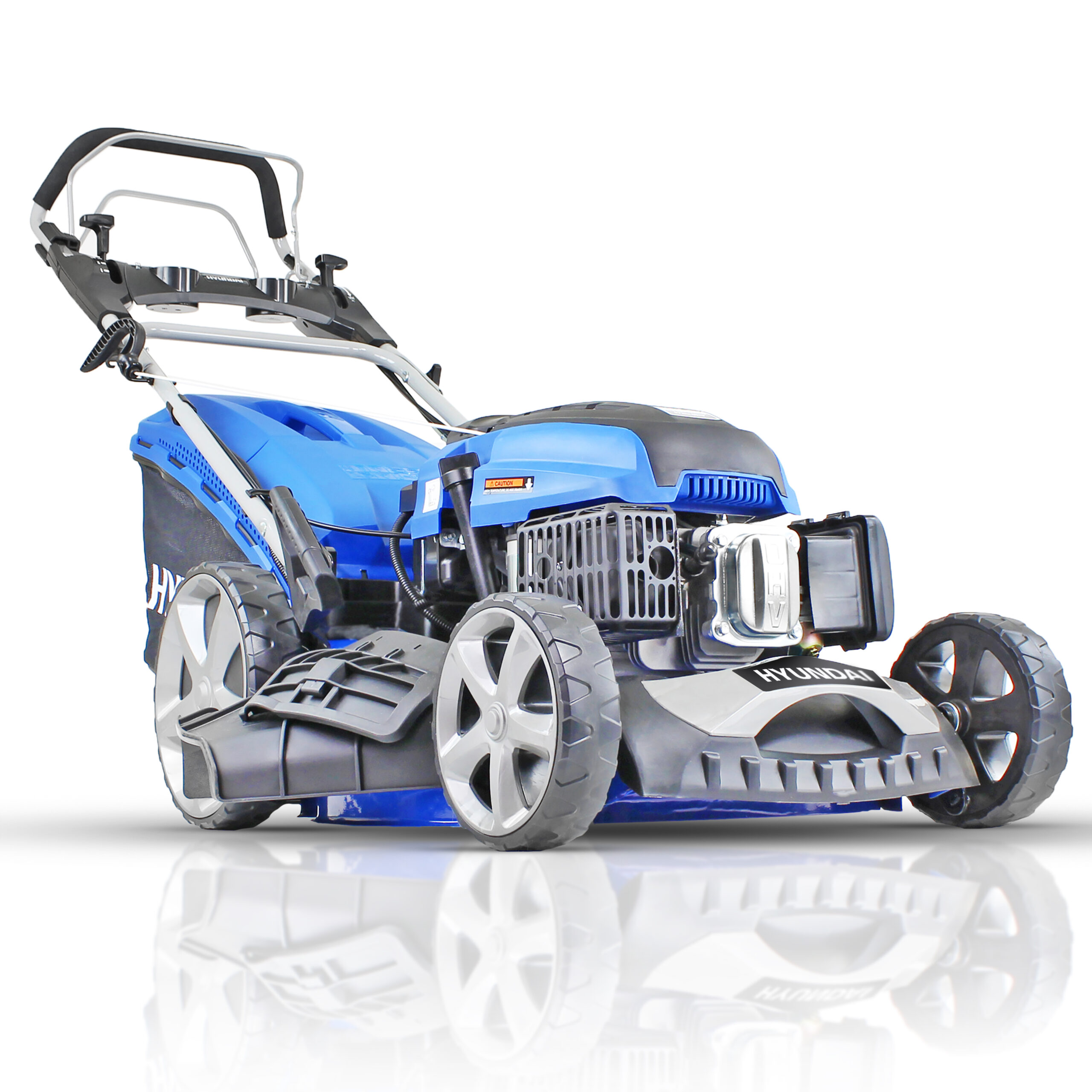 Hyundai HYM510SPE Self Propelled Lawn Mower Electric Push Button Start 196cc Petrol Lawn Mower