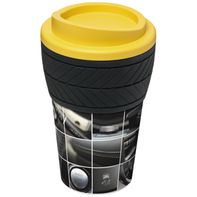 BRITE-AMERICANO® TYRE 350 ML THERMAL INSULATED TUMBLER in Yellow.