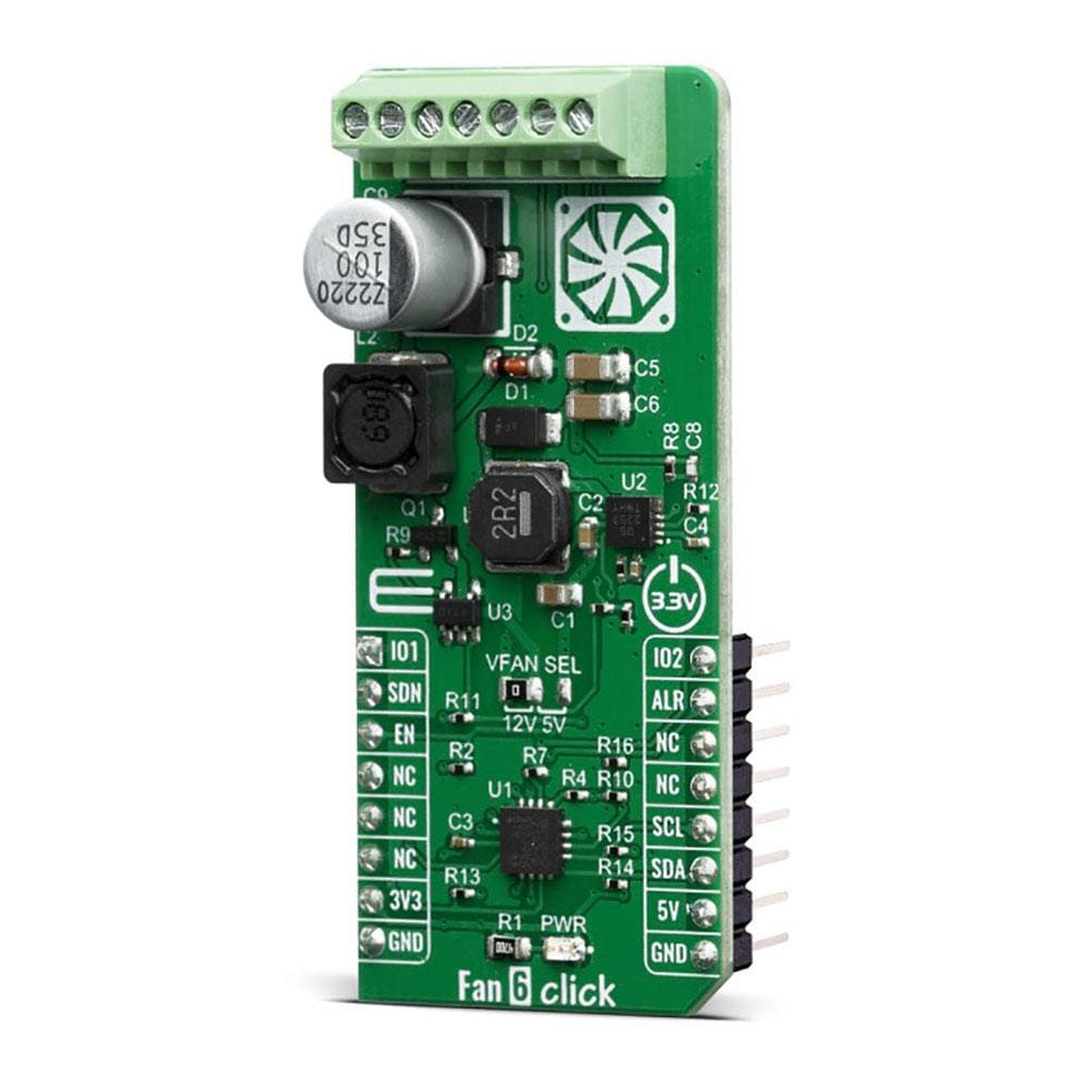 Fan 6 Click Board