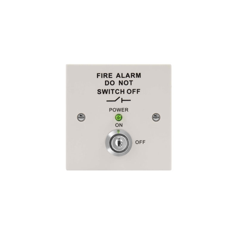 ESP Fire Panel Isolator Switch White