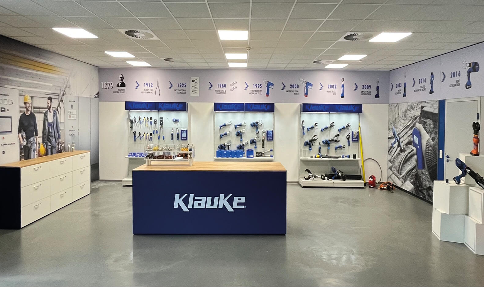 Redesign of the Klauke training room