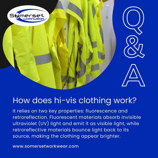 How does hi-vis clothing work?