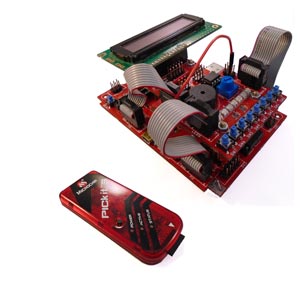 Microcontroller Programming Kit with LCD